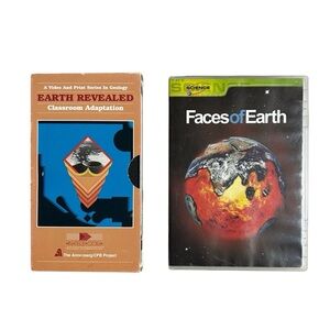 Educational Science Geology Earth Videos VHS Tape DVD Classroom Secondary School